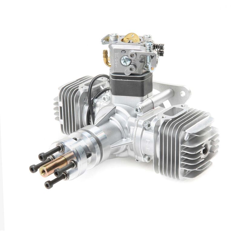 DLE-40 40cc Twin Gas w/Elect Ignition & Muffler